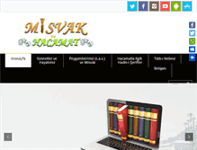 Tablet Screenshot of misvakvehacamat.com